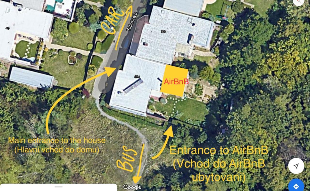 Krasny Apartman U Lesa, Trolejbus Do Centra A Bvv, Parkovani Zdarma Brno Exterior photo